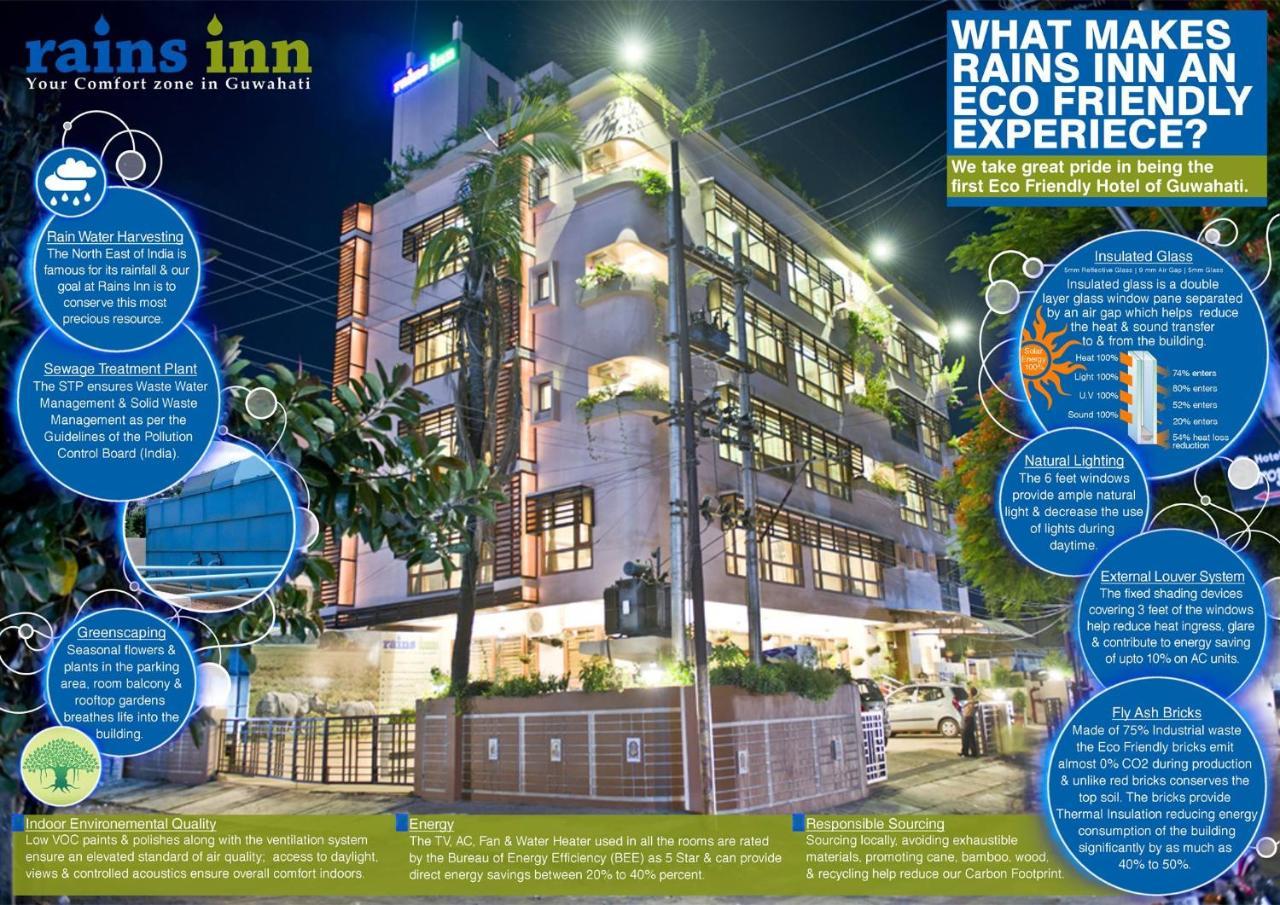Hotel Rains Inn Guwahati Exterior foto